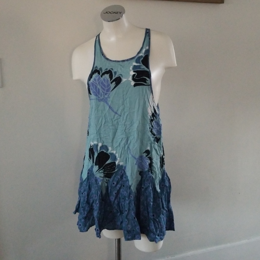 NWT Free people floral tunic